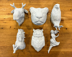 3D Printed Animal Wall Lights