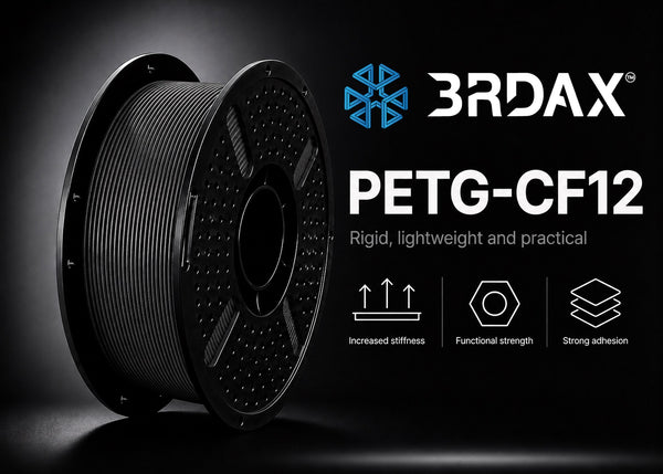 3RDAX™ PETG-CF12 Carbon Fiber 1.75mm