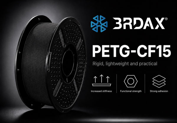 3RDAX™ PETG-CF15 Carbon Fiber 1.75mm