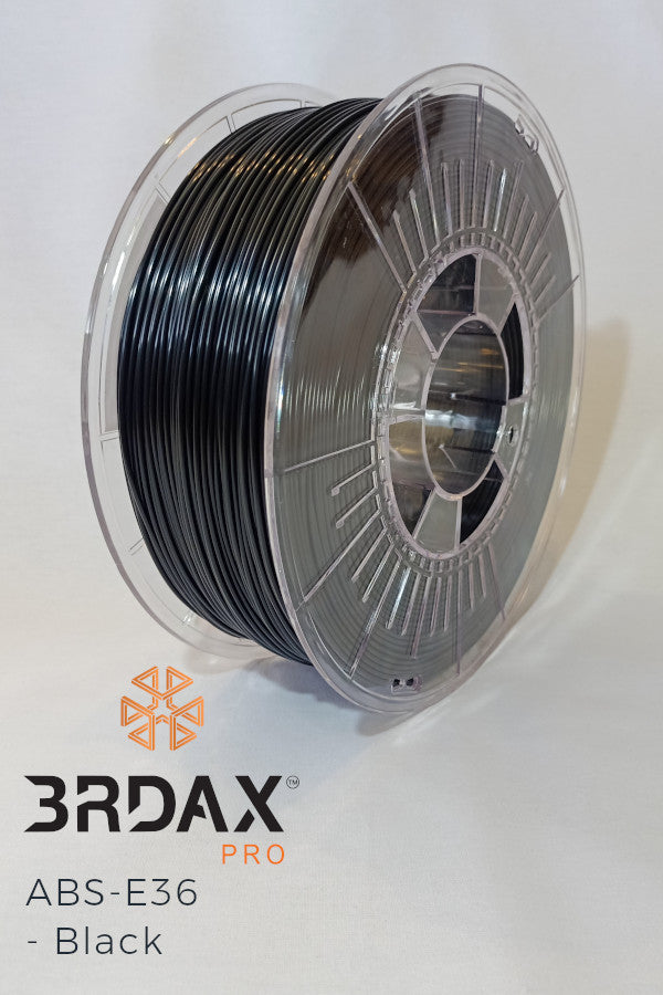 3RDAX™ Pro ABS-E36 Black 3D Filament