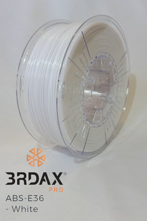 3RDAX™ Pro ABS-E36 White 3D Filament
