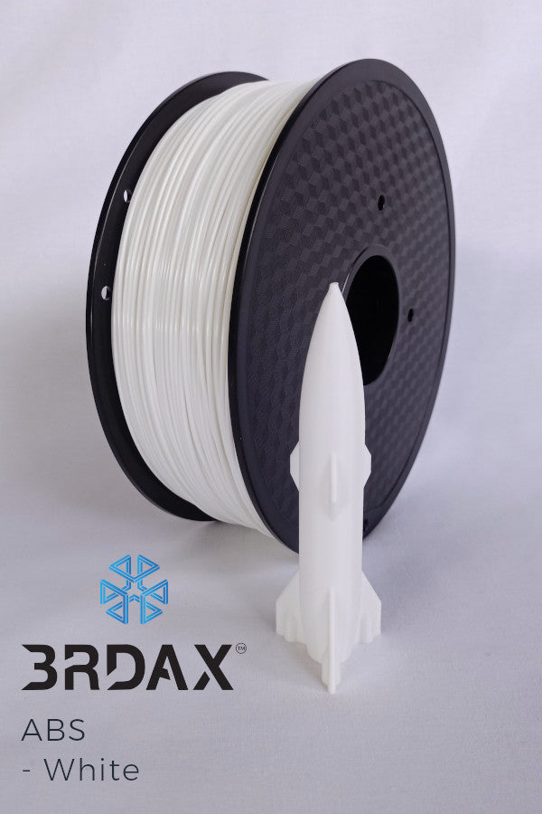 3RDAX ABS White 3D Filament