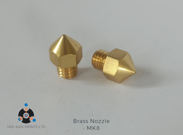 MK8 Brass 3D Printer Nozzle NZ