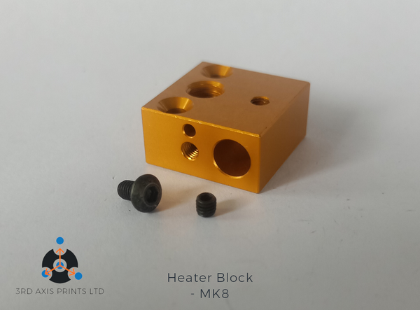 MK8 3D Printer Heater Block NZ