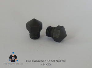 Pro MK10 Hardened Steel 3D Printer Nozzle NZ