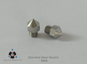MK8 Stainless Steel 3D Printer Nozzle NZ